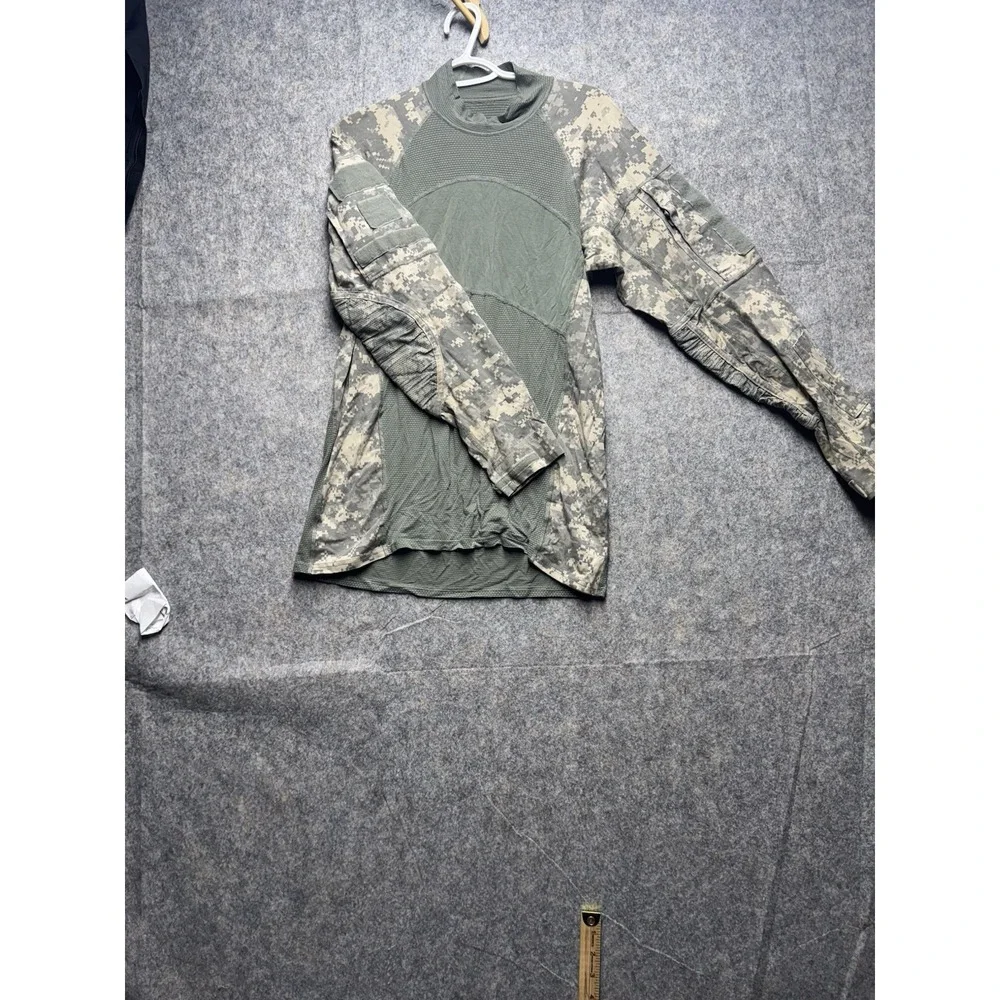 USGI ACU MASSIF DIGITAL CAMO ARMY COMBAT SHIRT ACS FLAME RESISTANT LONG SLEEVE-M